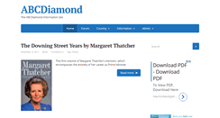 Desktop Screenshot of abcdiamond.com